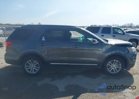 2017 Ford Explorer Xlt from USA, damaged, VIN 1FM5K7DH3HGD00123